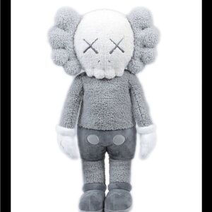 COPY - COPY - KAWS Companion Plush Toy - Gray Kaws “Holiday Hong Kong Companion